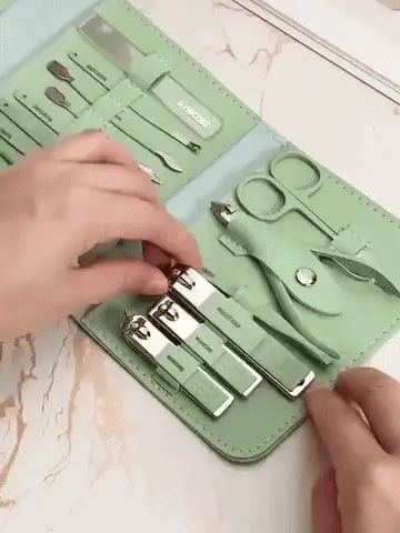 16 PCS Stainless Steel Manicure Pedicure Set
