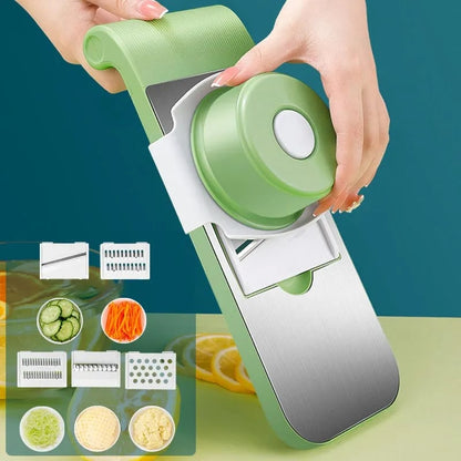 5 IN 1 Stainless Steel Vegetable Cutter