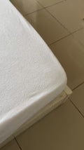 Waterproof Mattress Protector - White