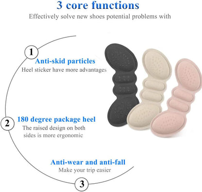 Heel Cushion Protector Adjustable [ pack of 4 ]