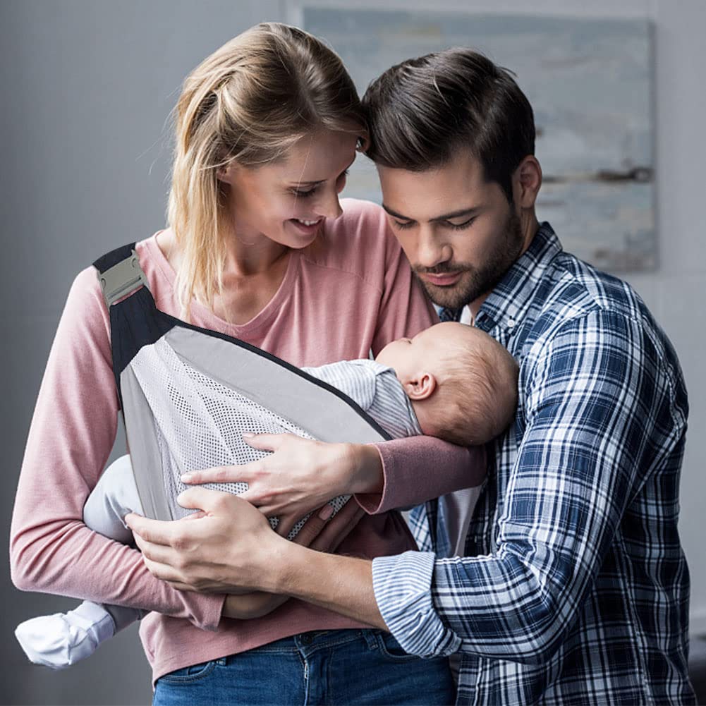 Machine washable baby sling wrap lightweight and portable