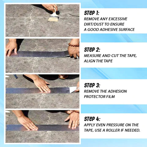Waterproof Aluminum Foil Rubber Tape