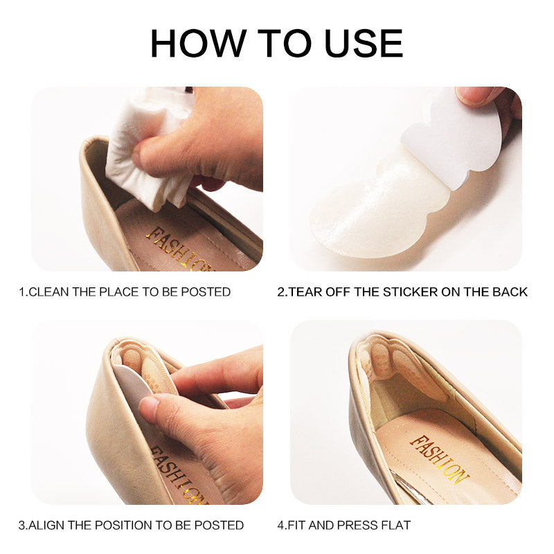 Heel Cushion Protector Adjustable [ pack of 4 ]