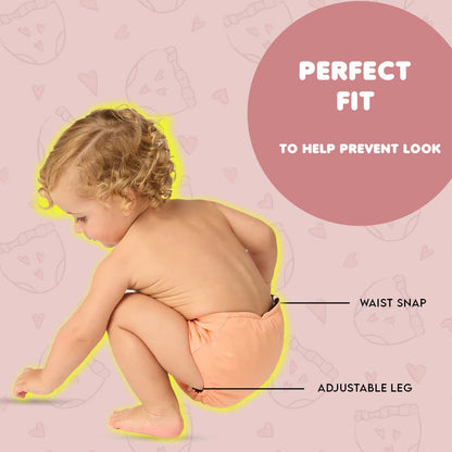 Kids' Free Size Reusable Diaper + Insert (0-36 months)