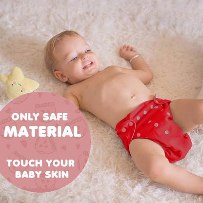 Kids' Free Size Reusable Diaper + Insert (0-36 months)